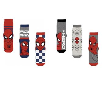 Set 6 sosete copii Spiderman 40454 Multicolor 27-30 EU