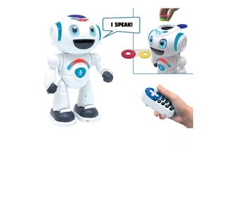 Robot Powerman Master, Lexibook, Efect lumini/sunet Alb/Albastru