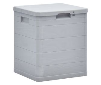 90 l-es vilgos szrke kerti troldoboz