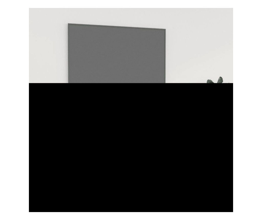 Comodă TV, gri sonoma, 80x35x45 cm, lemn prelucrat