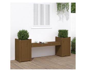 Mzbarna lpad virgtartval, 180x36x63cm, tmr fenyfa