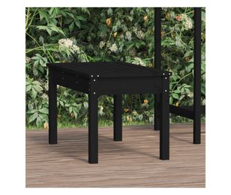 Kertszeti pad, fekete, 80x44x45 cm, tmr fenyfa