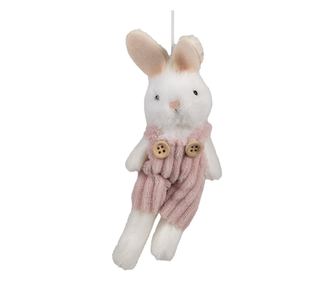 3 darabos textil nyuszi figura szett 6x4x14 cm