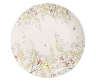 Комплект от 6 порцеланови чинии Botanic 20x2 см