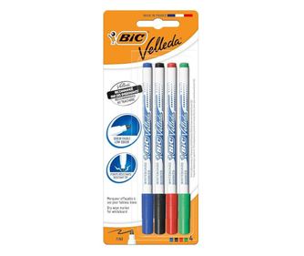 Set 4 markere pentru tabla alba Velleda