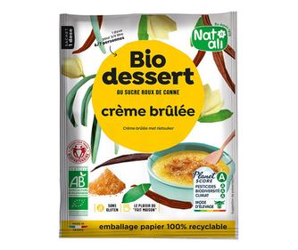 Десерт крем брюле, био, 80g, Nat-ali