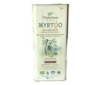 Maslinovo ulje Myrtoo bio extra djevičansko 5 litara Stamatakos