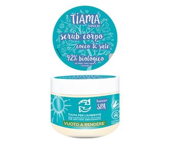 Skrub za tijelo s kokosom i bio soli 250ml Tiama