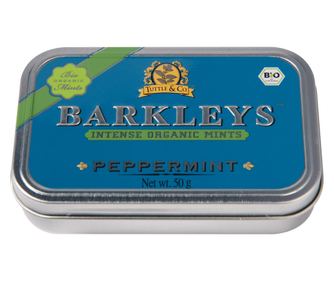 Dropsuri cu menta bio 50g Barkleys