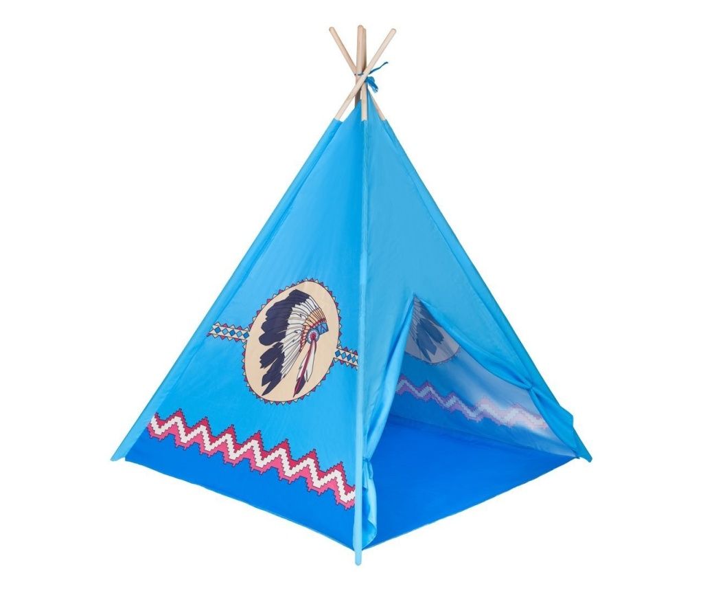 Σκηνή παιχνιδιού PlayTo Teepee Ινδιάνικη Μπλε μικρή