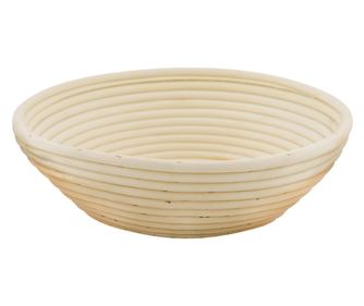 Okrugla košara za dizanje tijesta, 28 cm, ratan - Zokura
