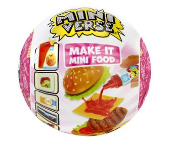 MGA MINIVERSE MINI FOOD DINER S3 MEGLEPETÉS SZETT