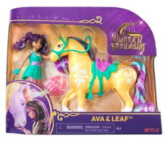 SET JEDNOROGA UNICORN LEAF I LUTKA AVA