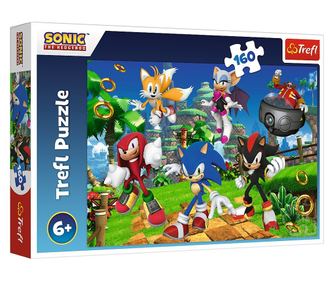 PUZZLE TREFL 160 SONIC IN PRIJATELJI