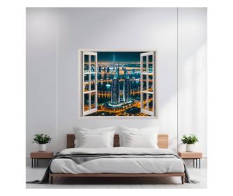 Έγχρωμο αυτοκόλλητο τοίχου για διακόσμηση σπιτιού, 125 x 110cm, VIEW TO HAVEN 04