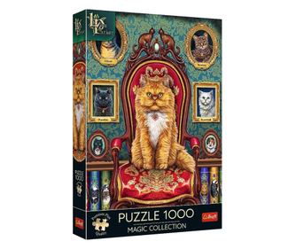 PUZZLE TREFL 1000 PREMIUM PLUS IUBITOR DE PISICI