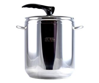 Oala sub presiune din inox, inalta, 13 L, Perfect Home