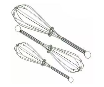 Set de Tel de Bătut Spumă din Metal, 3 Piese