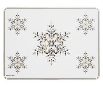 Suport farfurie 40x30cm, Stele mari, AMBITION Art Deco Stars