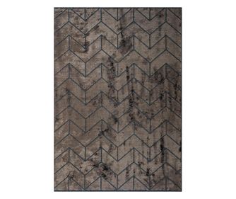 Dizájner szőnyeg ARROW NOUGAT, kézzel készített, 240 x 340 cm