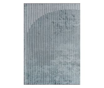 Dizajnerska preproga TIDE ICE BLUE, ročno delo, 160 x 230 cm