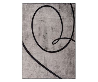 Oblikovalska preproga SIGNATURE BLACK, ročno delo, 240 x 300 cm