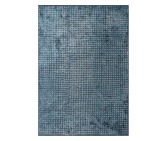 Dizajnerska preproga DOTS PETROL, ročno delo, 240 x 300 cm