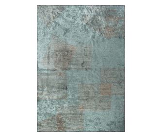 Σχεδιαστικό χαλί MATRIX RIVER GREEN, χειροποίητο, 200 x 300 cm