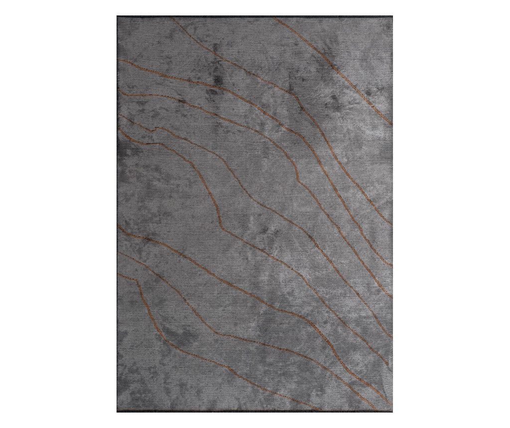 Σχεδιαστικό χαλί GREY, χειροποίητο, 240 x 300 εκ.