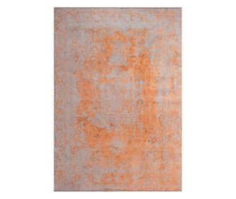 Covor designer MEDALLION GREY, lucrat manual, 160 x 230 cm