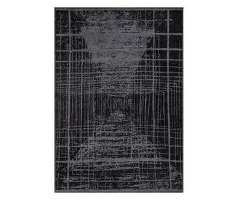 Designový koberec BARI BLACK, ruční práce, 240 x 340 cm