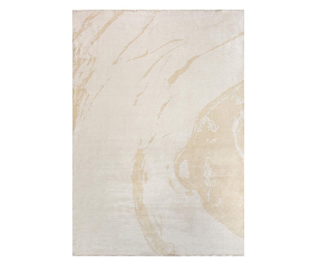 Σχεδιαστικό χαλί MOON CREAM, χειροποίητο, 240 x 340 cm