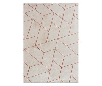 Covor designer STONE RUST, lucrat manual, 160 x 230 cm