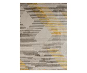 Covor designer BARCELONA GOLD, lucrat manual, 160 x 230 cm