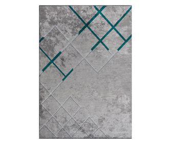 Dizájner szőnyeg CORDOBA GREY, kézzel készített, 240 x 340 cm