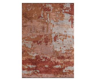 Covor designer QUASAR LIGHT CORAL, lucrat manual, 160 x 230 cm