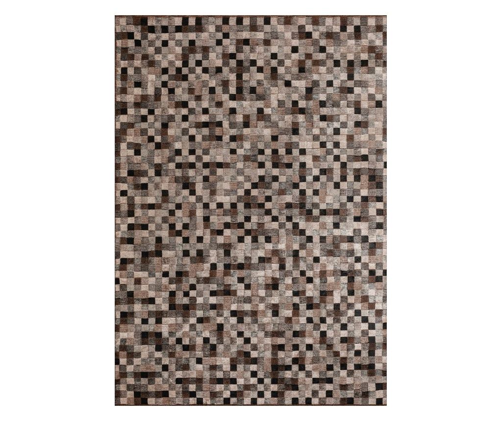 Oblikovalska preproga DESERT GREY, ročno delo, 240 x 340 cm