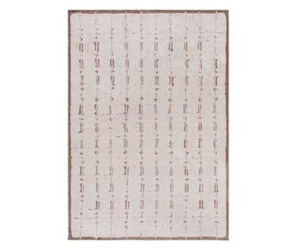 Covor designer MAYA DARK BROWN, lucrat manual, 240 x 300 cm