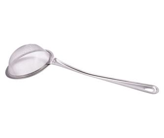Spumiera cu sita, din inox, 11x31 cm