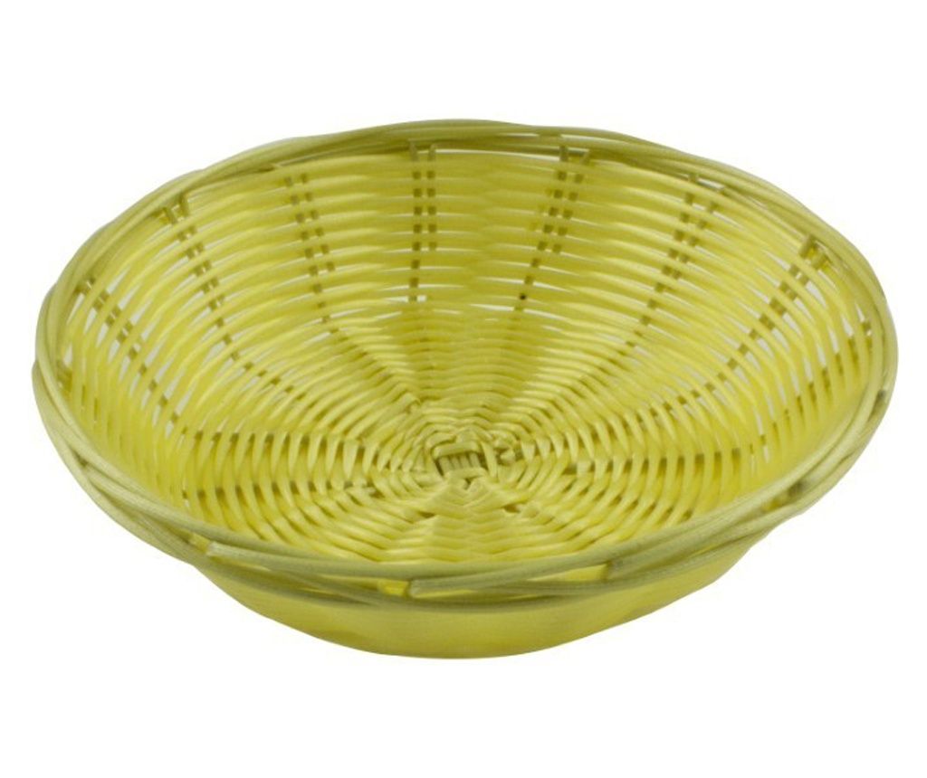 Ψάθινο Καλάθι Ψωμιού, Στρογγυλό, 18 εκ.