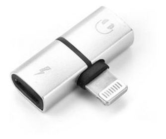 Adaptor Lightning MyStyle 2in1 pentru incarcare si conectare casti