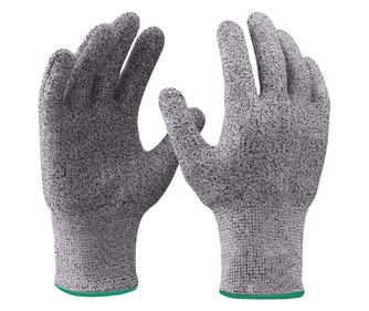 Manusi protectie anti-taiere, HPPE, spandex, fibra de sticla, nivel anti-taiere 5, unisex, marime universala