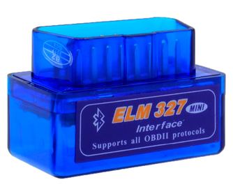 Autó multimárkás OBD II diagnosztikai interfész, bluetooth ELM327