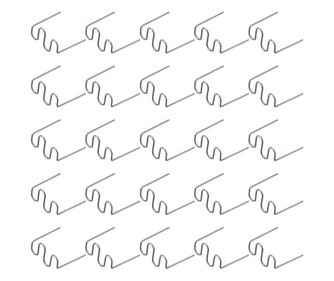 Set 500 capse pentru pistolul de lipit, Plastic, 0.8mm, Argintiu