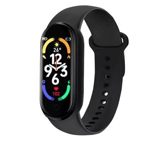 Bratara Fitness Smart MRG MM7, Compatibil Android si iOS, Bluetooth 4.0,Masurare Ritm Cardiac, Puls, Activitate, Calorii, Pedome