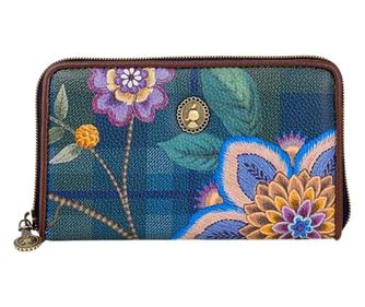 Fűzfa pénztárca, Pip Studio, Sötétkék, 18x3x11 cm, Flores Felices kollekció