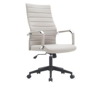 Pisarniški stol taupe siva rjava Drugos 55x62.5x103-113 cm