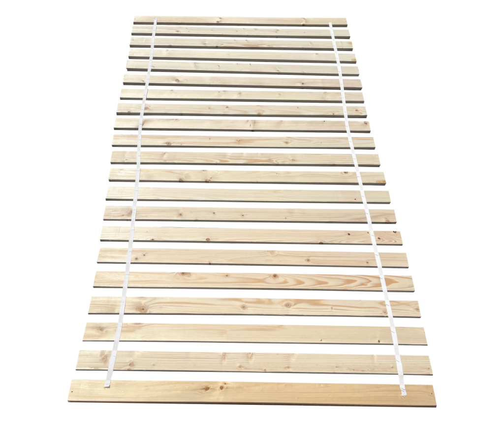 Somiera pat lemn natur 140x200 cm