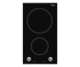 Whirlpool AKT 360/IX Ploča za kuhanje Crna Ugradbena Indukcijska ploča s 2 zone