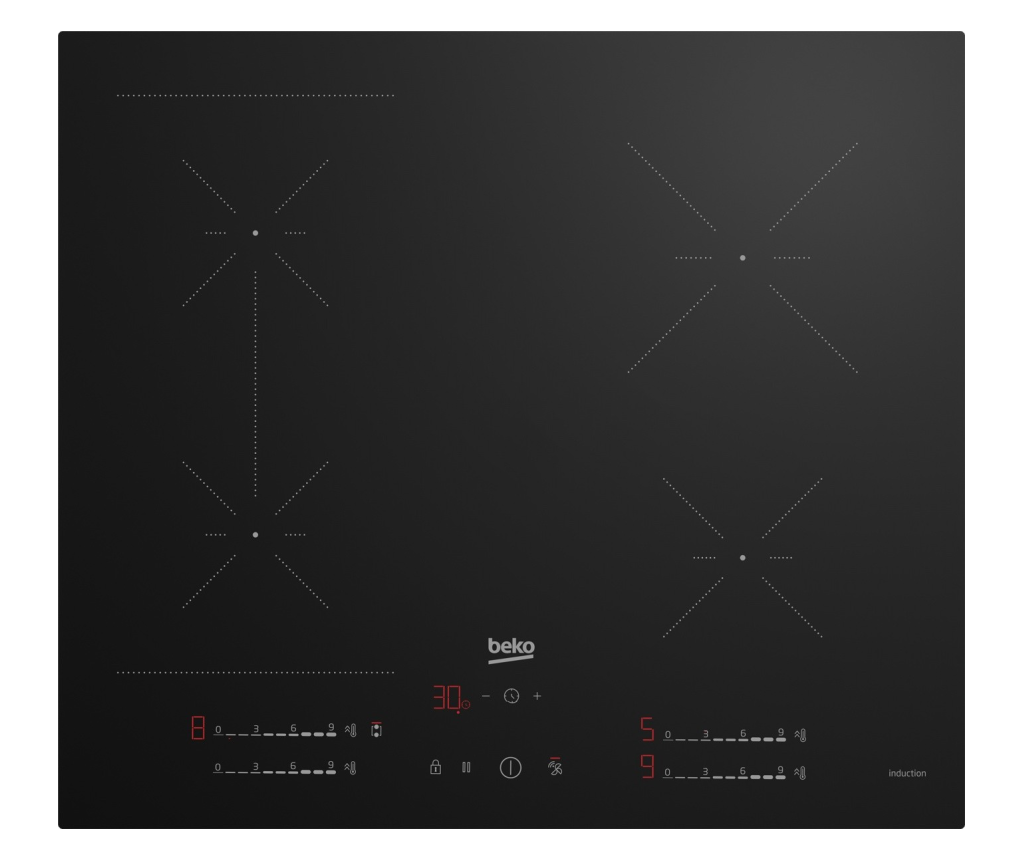 Beko HII64700SUFT Induction Hob - Black